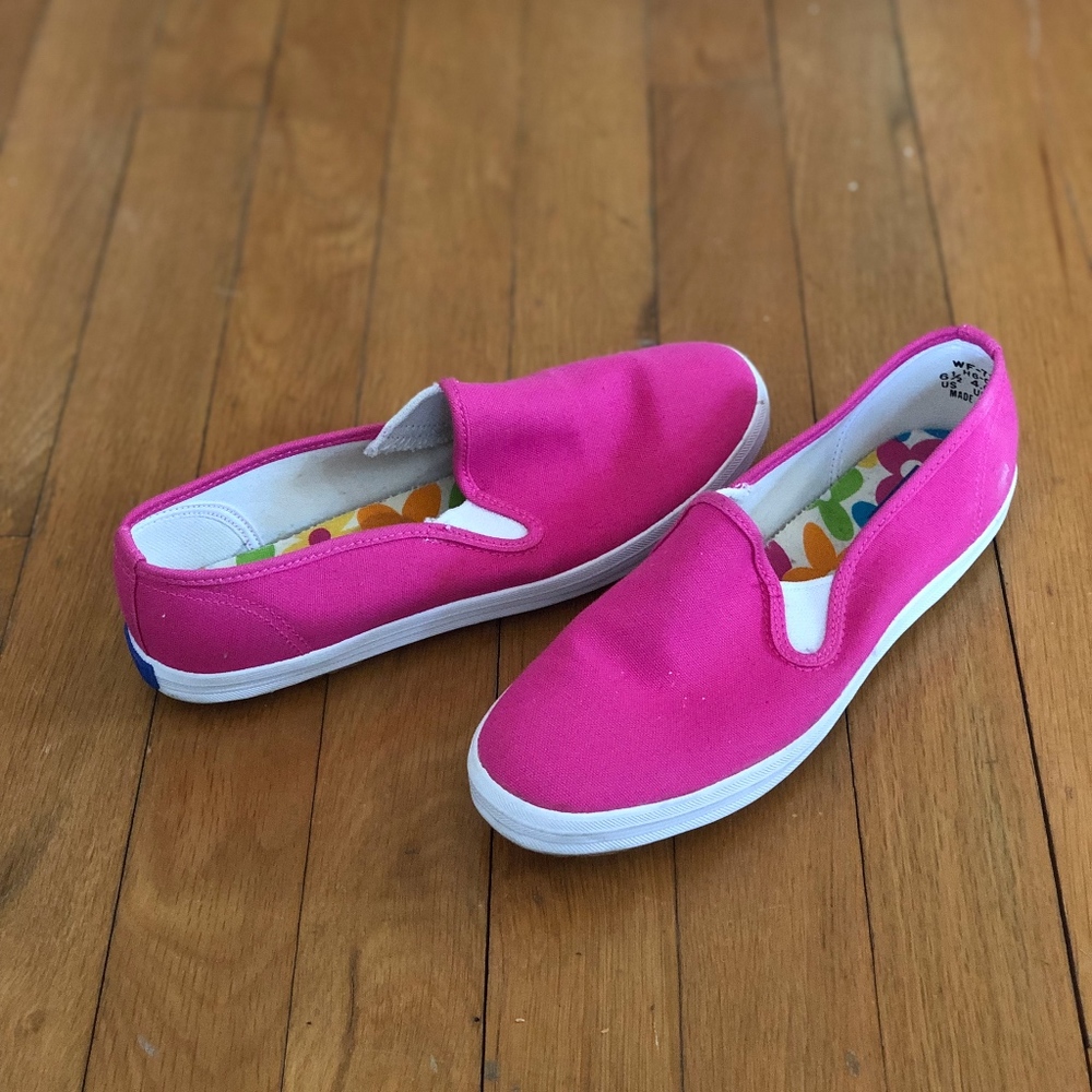 Women's Keds Canvas Slip On
